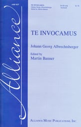 Te Invocamus SATB choral sheet music cover